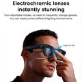 AI Electronchromic Smart Sunglasses | 4K Smart Photochromic
