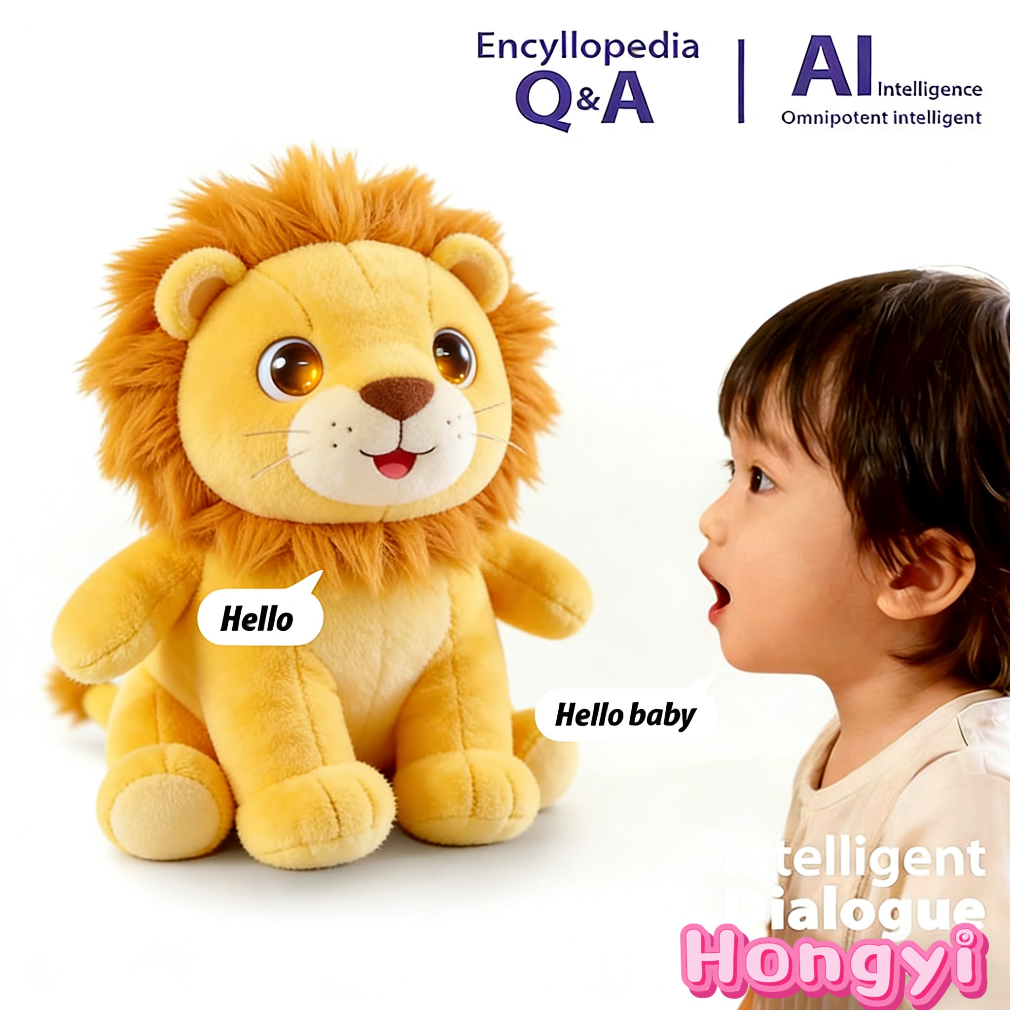 Healing Puppy AI Robot - Realistic Interactive Plush Friend